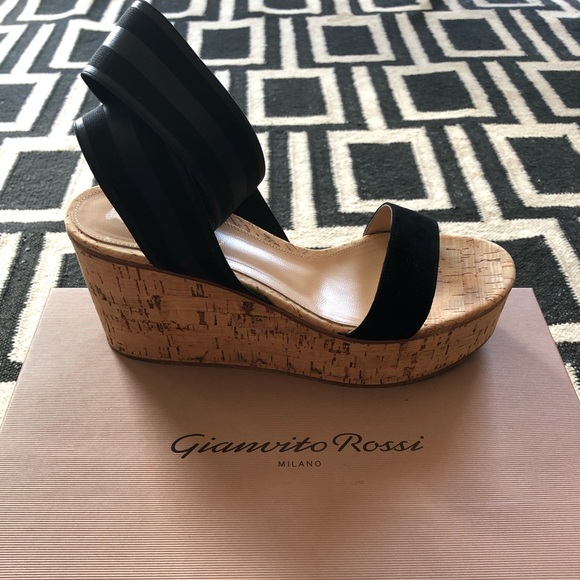 Gianvito Rossi Shoes - Women’s Cork-Heeled Wedges